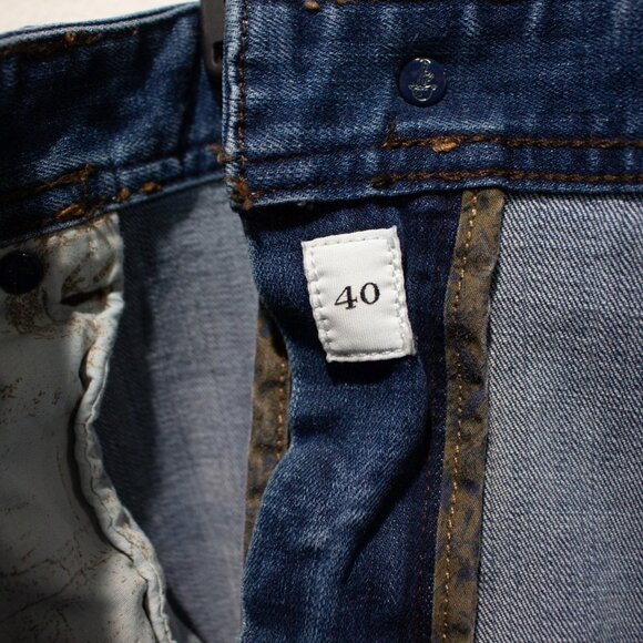 Robert Graham Denim Jeans. Size 40 - Picture 6 of 7